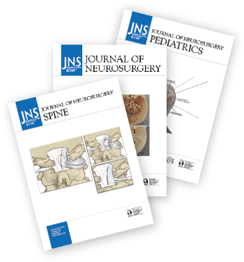 Magazine covers for the Journal of Neurosurgery